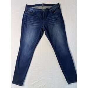 KUT from Kloth Jeans Womens 22W Blue Denim Skinny High Rise 40x30